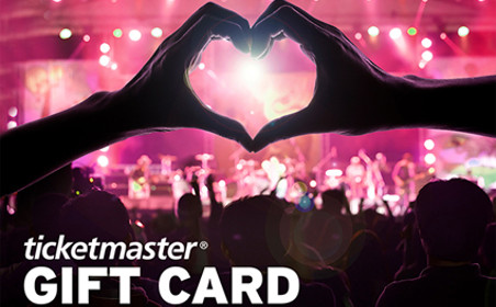 Ticketmaster Gift Card | Digital Gift Card | Prezzee